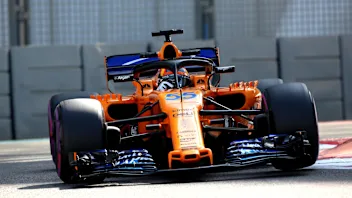 Carlos Sainz Jr, McLaren MCL33 at Formula One Testing, Day Two, Yas Marina Circuit, Abu Dhabi, UAE,